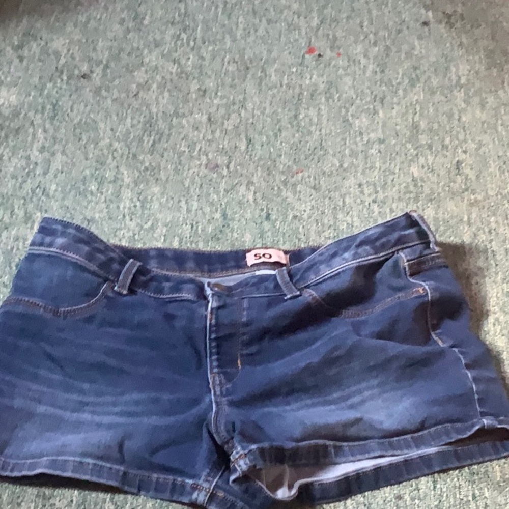 SO Women's Blue Denim Shorts